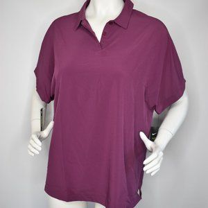Nike Women's New Size XXL Purple Golf Shirt